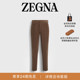 长裤 ZEGNA杰尼亚男装 棕色 Cashco 冬季 新品