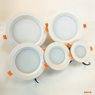 116 15T 辉S凹面筒灯led射灯嵌入式 5寸6寸洞灯15W开孔灯L115