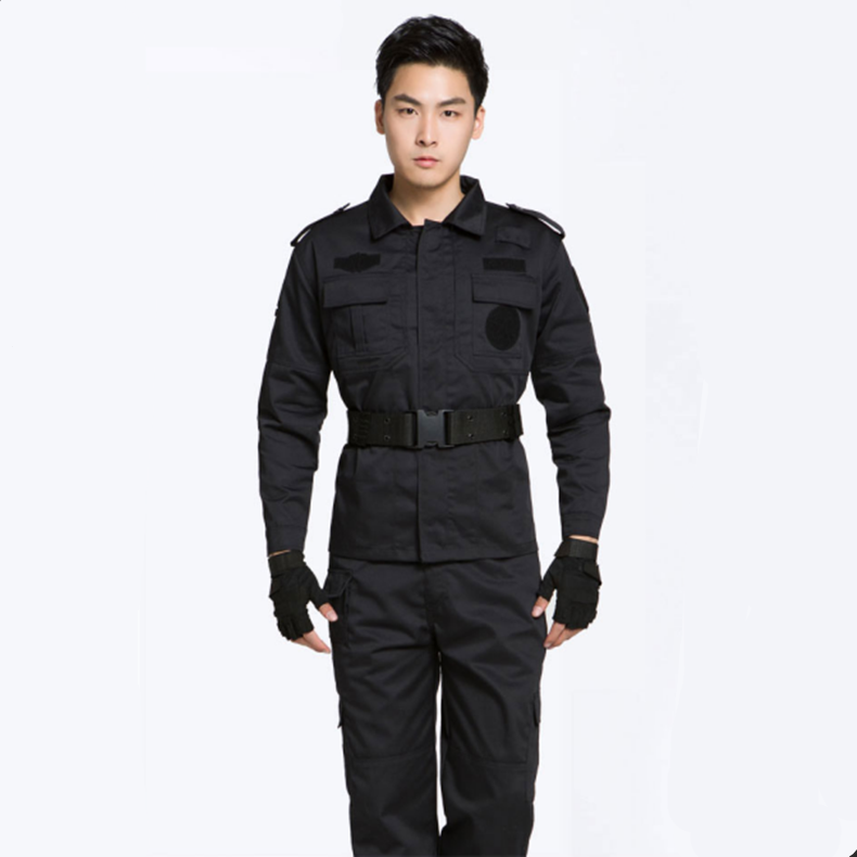 斜纹特冬服作训服耐磨多袋长袖工作服装汽车4S店保安服制服春秋装