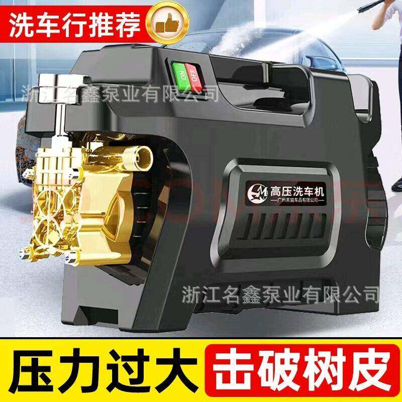 家用洗车机神器220v压大功率便携式刷车洗地强力清洗机水泵水枪