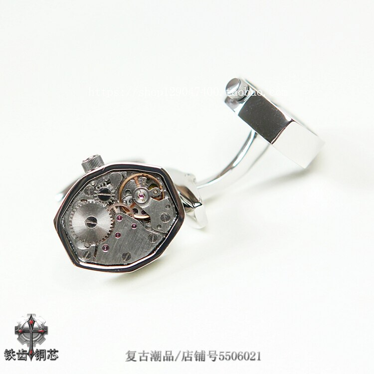 衬衫袖扣 斯巴达古董械手表机芯 表芯袖钉可转动齿轮法式男西装在类目 服饰配件/皮带/帽子/围巾, 袖扣中 - 来自Buy2taobao.com提供专业的淘宝代购服务