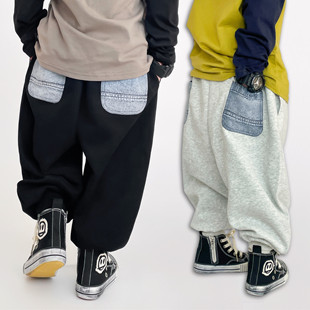 子秋冬儿童长裤 宽松卫裤 哈伦裤 胖宝宝街舞潮男孩运动裤 秋季 男童裤