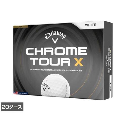 海外代购Callaway/卡拉威高尔夫球增加距离高旋转白色四层结构