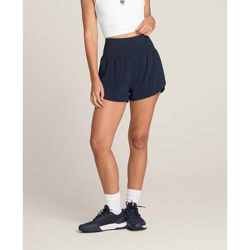 代购Wilson女士网球短裤舒适贴合轻盈透气活动自如防摩擦