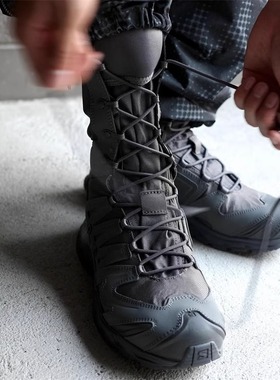 代购RIER x Salomon XA JUNGLE 萨洛蒙联名款高帮户外休闲鞋男女