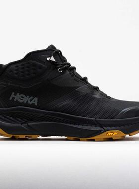 代购Hoka OneOne男士登山鞋防泼水耐磨轻量缓震黑色GORE-TEX防水