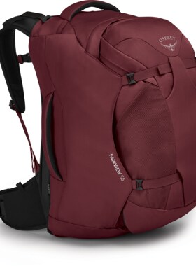 代购小鹰子母包双肩Osprey FARPOINT TRAVEL 55户外徒步旅行登山