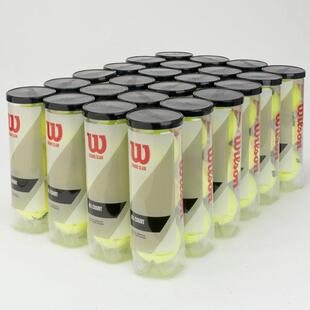 代购 Wilson威尔胜网球耐用高耐久性多场地适用稳定性能黄色72个