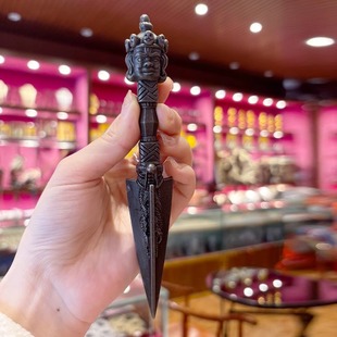 家用密宗供奉除秽迹喇荣学院天铁普巴杵磐涅fh金刚橛降魔橛摆件