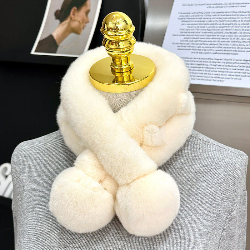 真獭兔毛围巾冬季保暖学生百搭可爱交叉皮草围脖女獭兔毛绒加厚,服饰配件/皮带/帽子/围巾,围巾/丝巾/披肩,淘宝优惠券,粉丝福利购,淘宝优惠卷