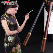 彩歌烟嘴过滤器实木男女士粗中细三用吸香烟过滤嘴循环可清洗滤嘴