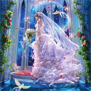 平涂拼图10000成年拼图5000片超大超难减压复杂高难度儿童益智玩