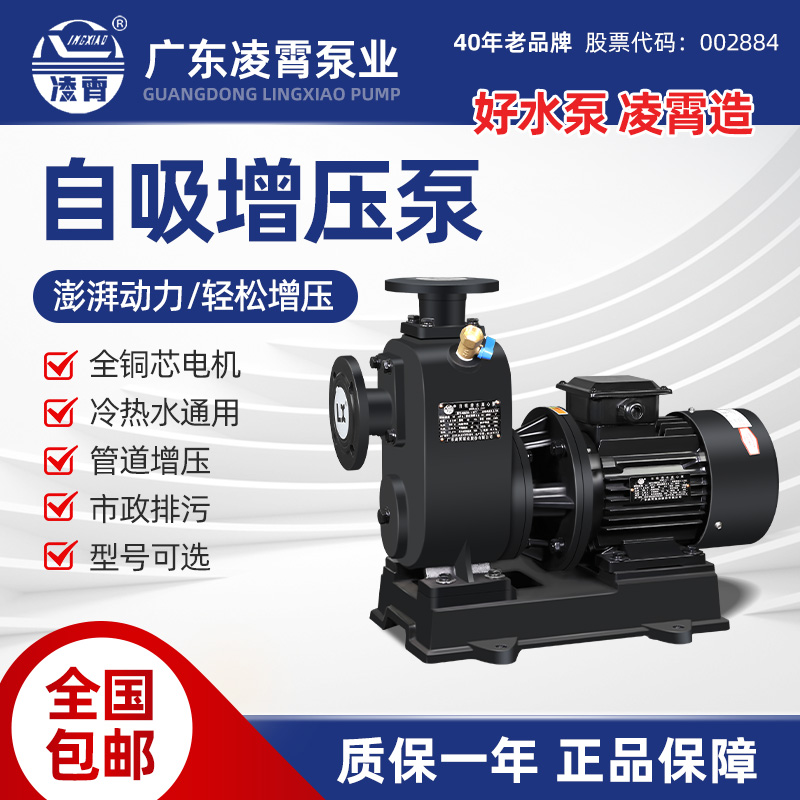 凌霄BZ大流量高扬程卧式自吸泵