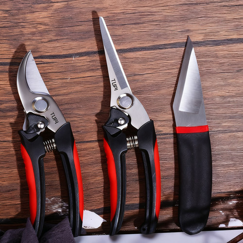 德国进口果树修枝剪刀不锈钢家用