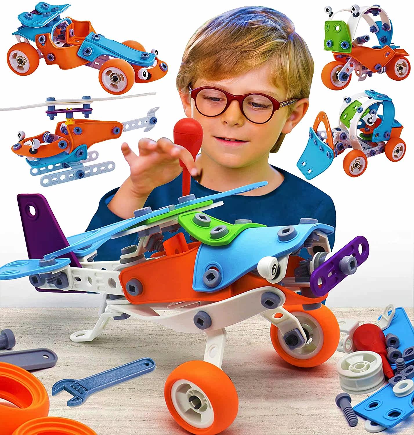 stem building toys for boys 6-8 year old boys best gift educ