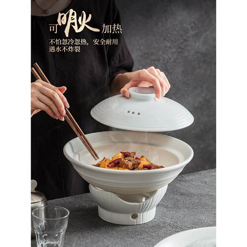 德化砂锅2025年新款家用的耐高温干烧不裂炖汤陶瓷砂锅炖锅煲汤锅