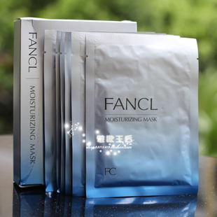 滋6片装 水活修护面膜保湿 FANCL盈润细致精华面膜贴补水高保湿