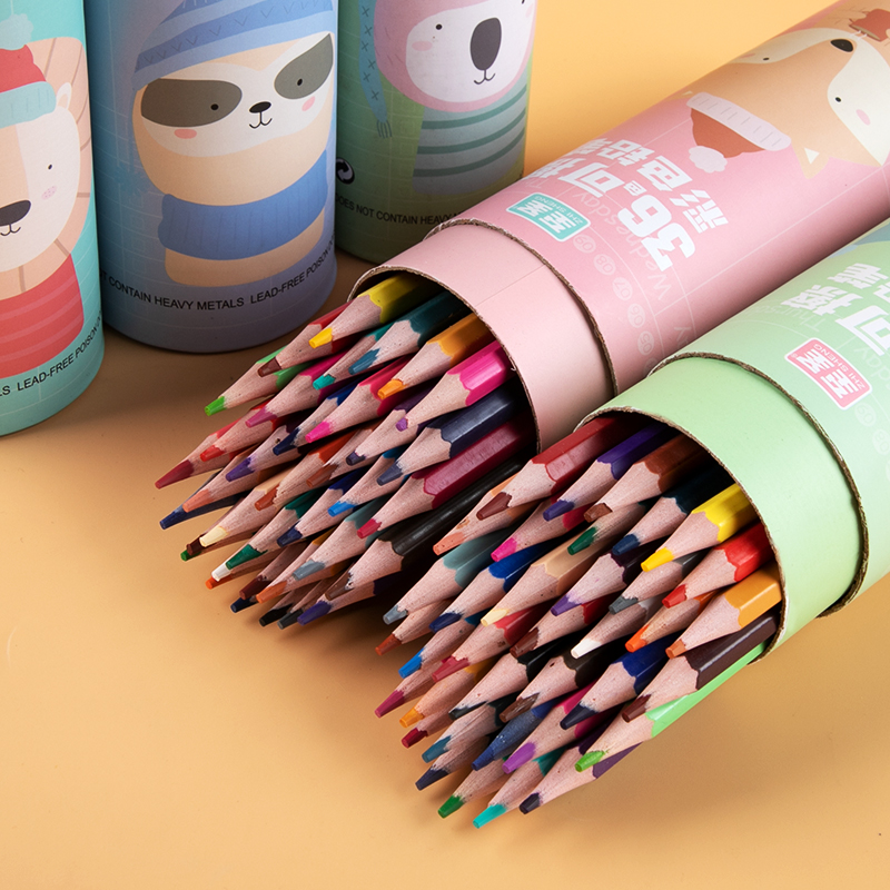 小学生专用36色油性可擦彩铅