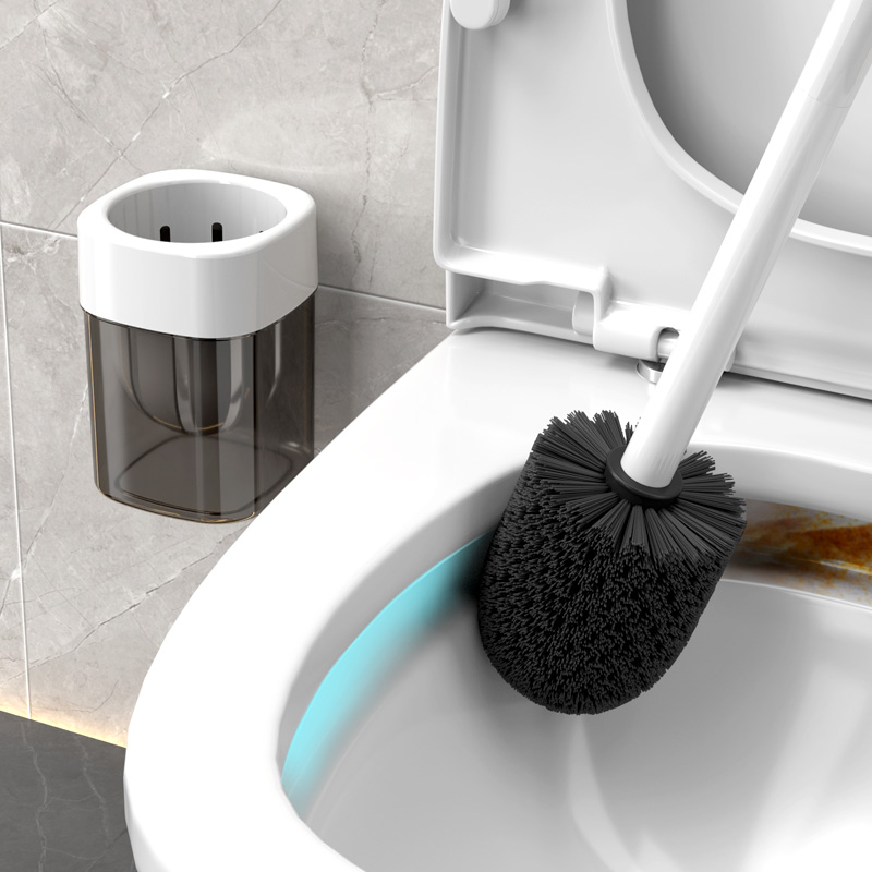 马桶刷家用无死角浴室新款高级感厕所专用刷子卫生间壁挂式设计