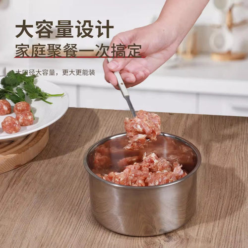 丸子制作器不锈钢按压肉丸家用