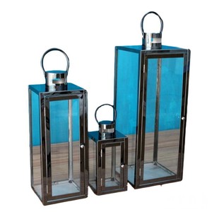 高大落地不锈钢铁艺风灯蜡烛台大中小玫瑰金银色婚庆户外酒店用品