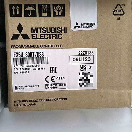[议价可修]FX5U-80MT/DSS，全新正品质保一年