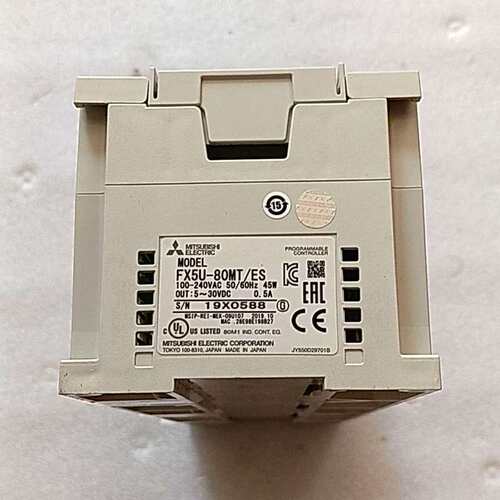 [议价可修]三菱PLC FX5U-80MT/ES，件，实物图，成色漂