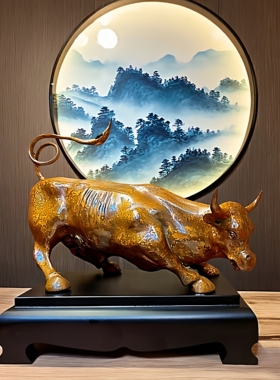 云南斑铜金融牛