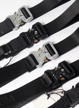 真香 原创 现货1017 ALYX腰带 9SM BELT欧美男女情侣战术机能皮带