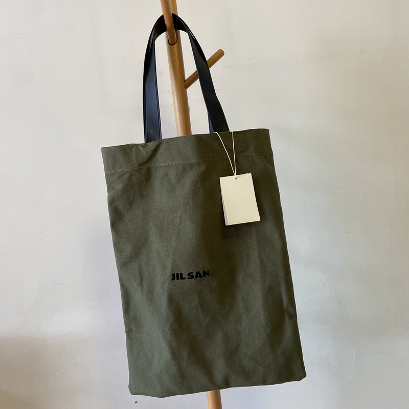 有一说一 自主原创 极简帆布托特包 小众男女情侣手提单肩购物袋