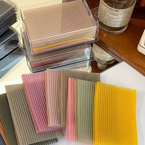 网红彩色粘发帖刘海贴头顶发贴碎发整理懒人大人魔术贴女头发