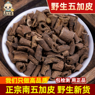 仙太医五加皮中药材500g克野生南五加皮根五谷皮药酒可泡酒泡茶