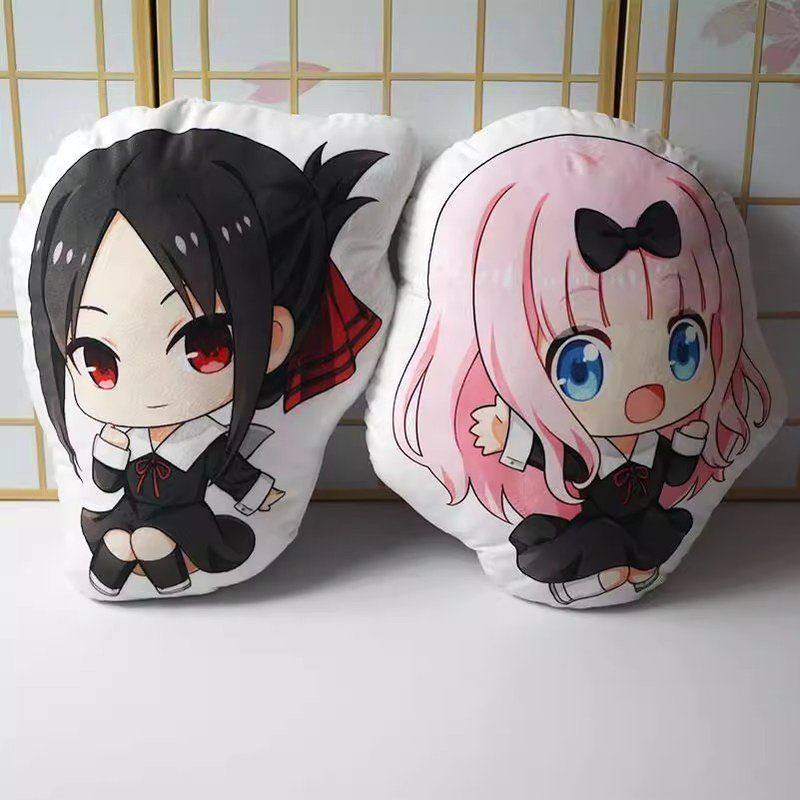 辉夜大小姐想让我告白辉夜藤原千花动漫周边二次元双面抱枕趴睡枕
