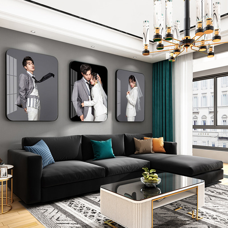 相框挂墙来图定制水晶婚纱照全家福洗照片冲印结婚照大尺寸相片框在类目 家居饰品, 相框/画框中 - 来自Buy2taobao.com提供专业的淘宝代购服务