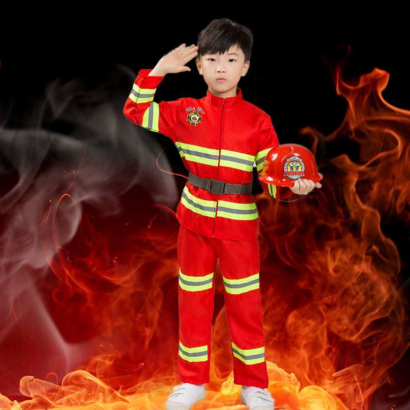 新品儿童消防员演出服幼儿园消防演练角色扮演军训夏令营亲子活动|msdalam kategori Butik wanita / wanita, pakaian/pakaian kebangsaan/peringkat pakaian, pakaian kebangsaan/pakaian - dari Buy2taobao.com untuk memberikan perkhidmatan ejen Taobao profesional membeli