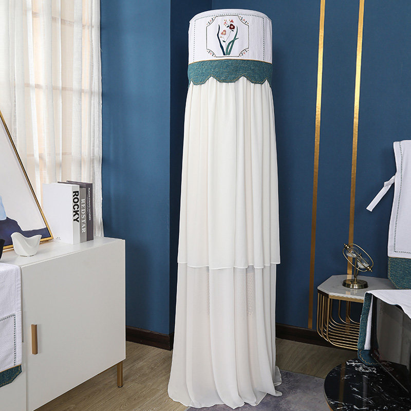 瑞爱手工布艺圆柜机空调罩美的格力立式圆柱形开机不取空调防尘套在类目 居家布艺, 防尘保护罩, 空调罩中 - 来自Buy2taobao.com提供专业的淘宝代购服务