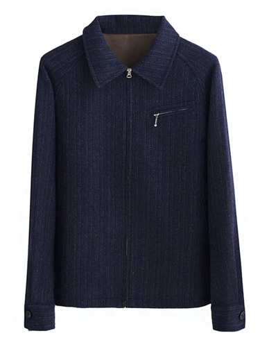 Ретро куртка, шерстяное шерстяное пальто