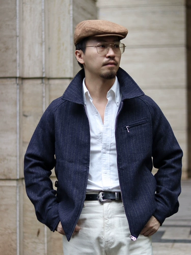 Ретро куртка, шерстяное шерстяное пальто