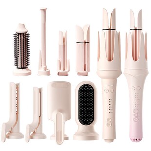 敏煌可替换头40mm直发梳蛋卷自动卷发棒 适配多合一自动卷发棒