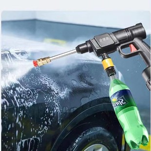 高压水枪大功率锂电池水泵清洗神 无线洗车机家用便携式 车载充电式
