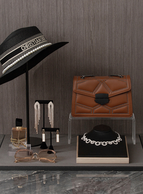 衣帽间样板间软装饰品托盘摆件