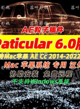 Mac版 AE粒子插件particular 6.0插件汉化套装 17 汉化文件