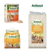 小宠仓鼠鸟类鹦鹉爬宠天然木屑垫料 德国ANIBEST可舒逸 兔子帮