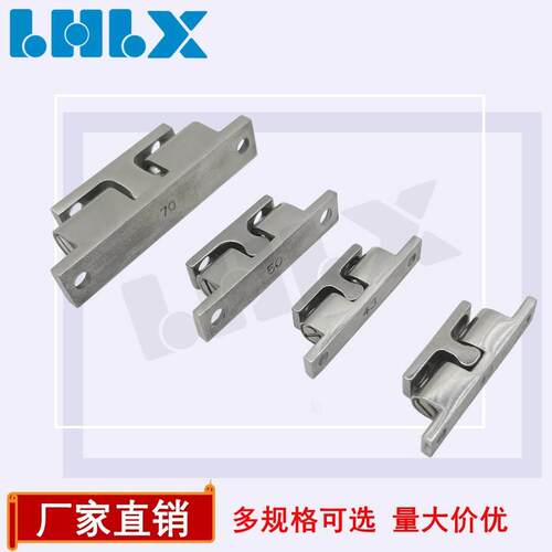 质量过硬304不锈钢碰珠BCAS32/43/50/70工业设备球形扣柜门吸碰锁