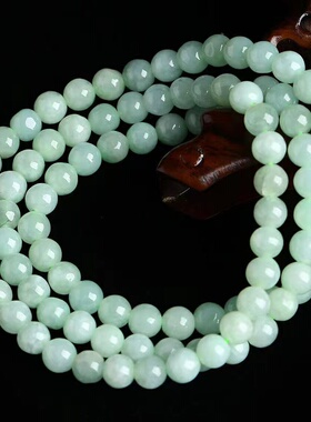 天然翡翠项链 缅甸老矿A货玉石吊坠送长辈礼物饰品男女通用款