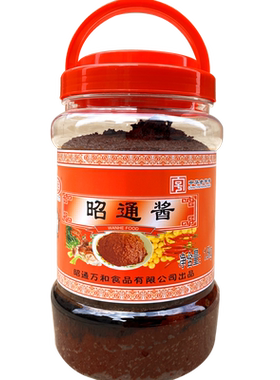 云南特产万和昭通罐装黄豆酱