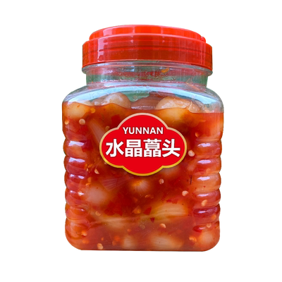 云南风味酱菜酸甜水晶藠头脆荞头