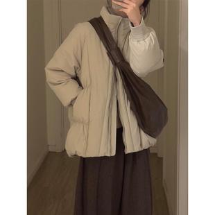 2025新款 独特超好看今年流行小个子韩系冬天设计感 羽绒服女初冬季