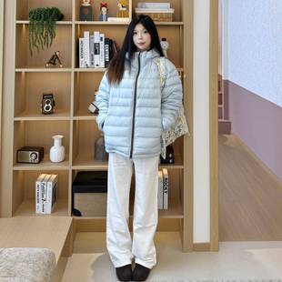 ins排骨棉服女冬季 胖mm韩版 学生显瘦小个子连帽厚外套 女装 特大码