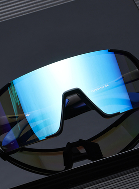 一体式大框骑行滑雪太阳镜男女变色镜片运动护目镜户外防晒墨镜